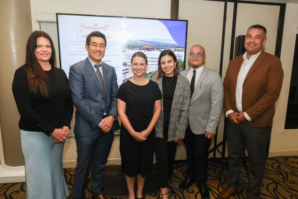 Attendees at the Atrial Fibrillation Awareness Month dinner